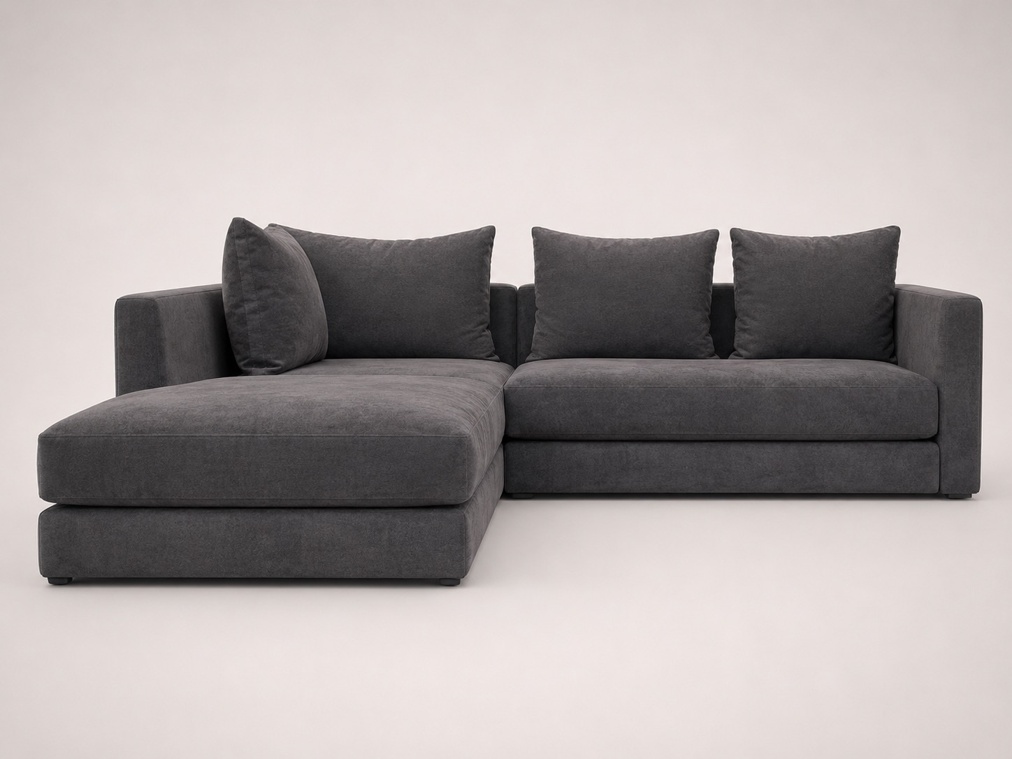 Casa Deluxe Corner Sofa - Front View
