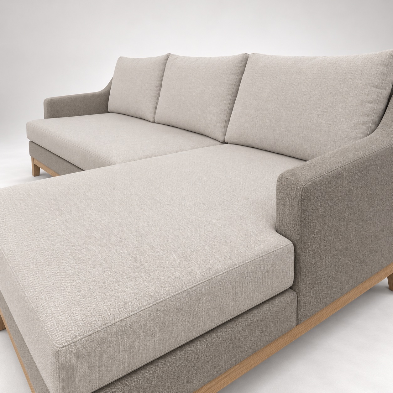 catherine daybed sofa - taupe - Detail View