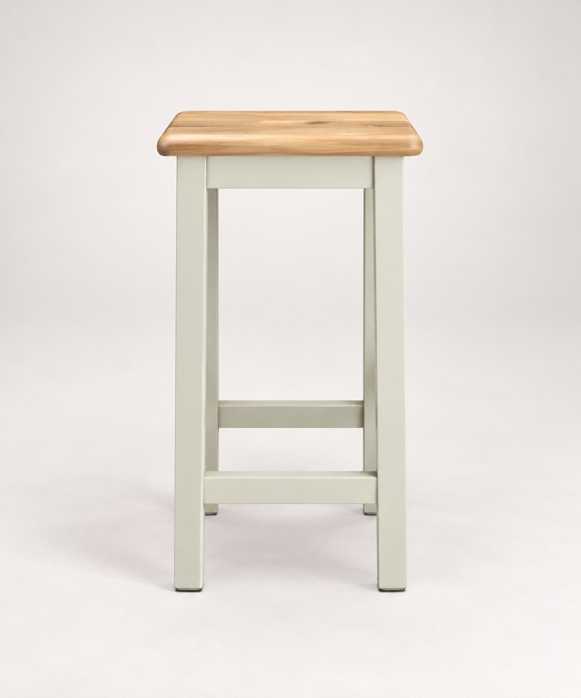Country Barstool – Ivory - Rear View