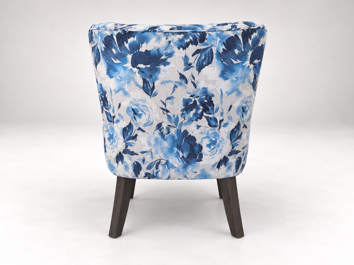 Floral Occasional Chair - Rear View