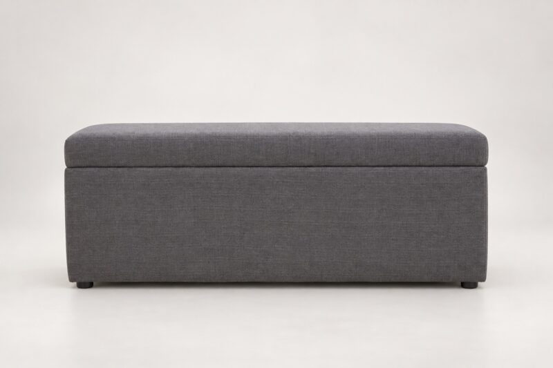 Upholstered Blanket Box - Front View