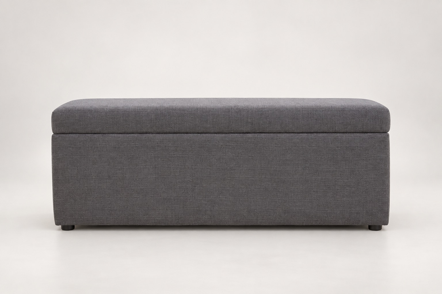 Upholstered Blanket Box - Front View