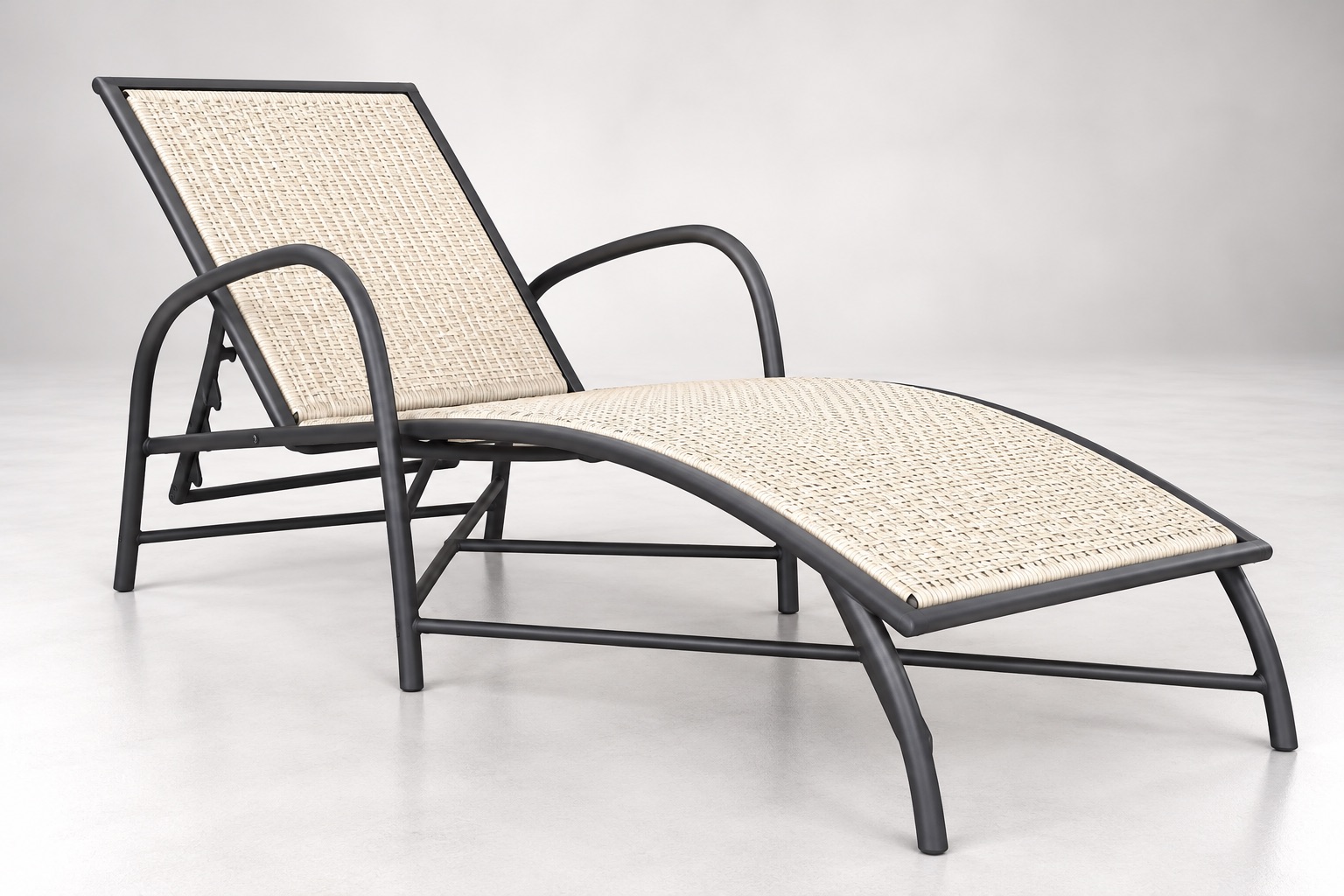Gould Sun Lounger - Side View