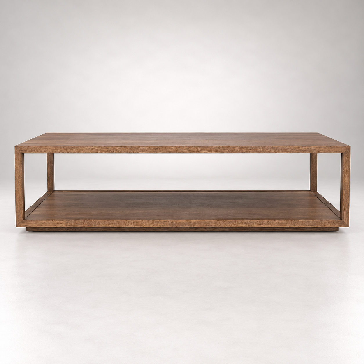 Harlow Oak Coffee Table - Front View