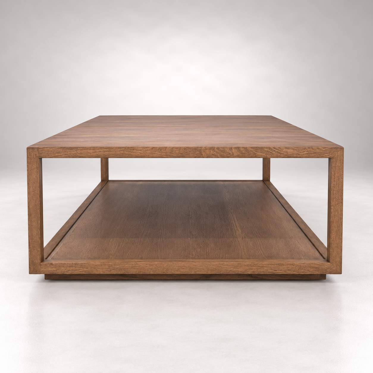 Harlow Oak Coffee Table - Side View