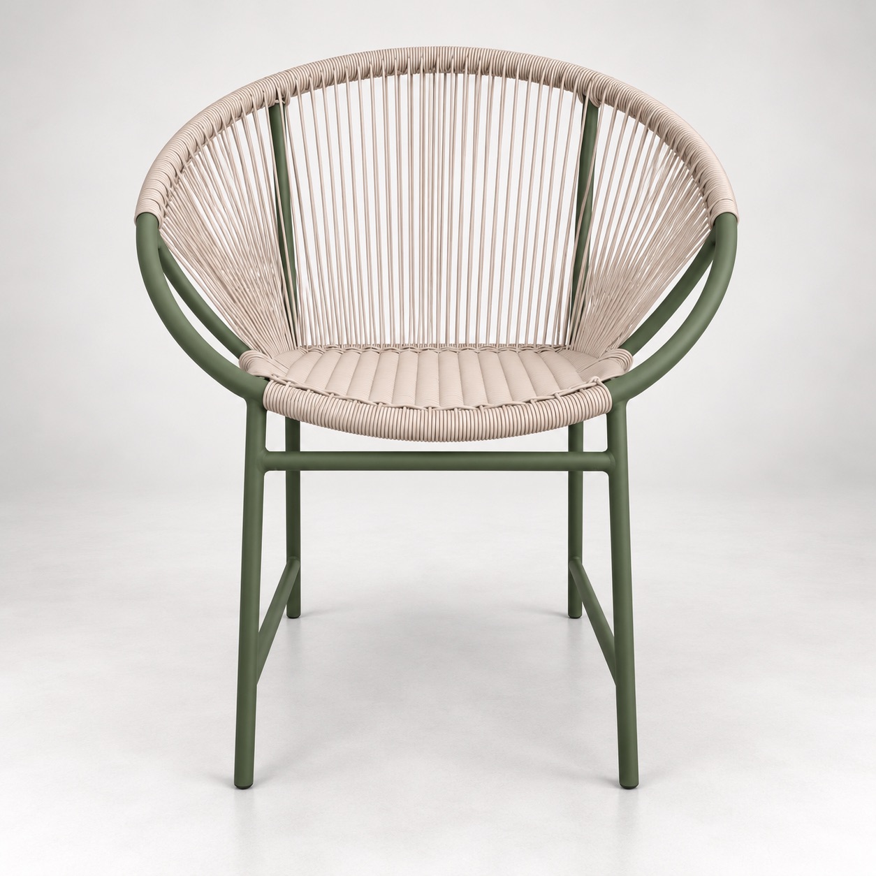 Harry Outdoor Occasional Chair - Front View