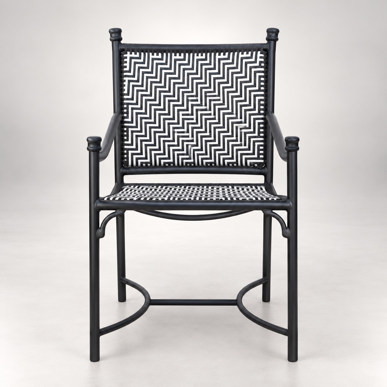 Lodge Outdoor Armchair - Front View