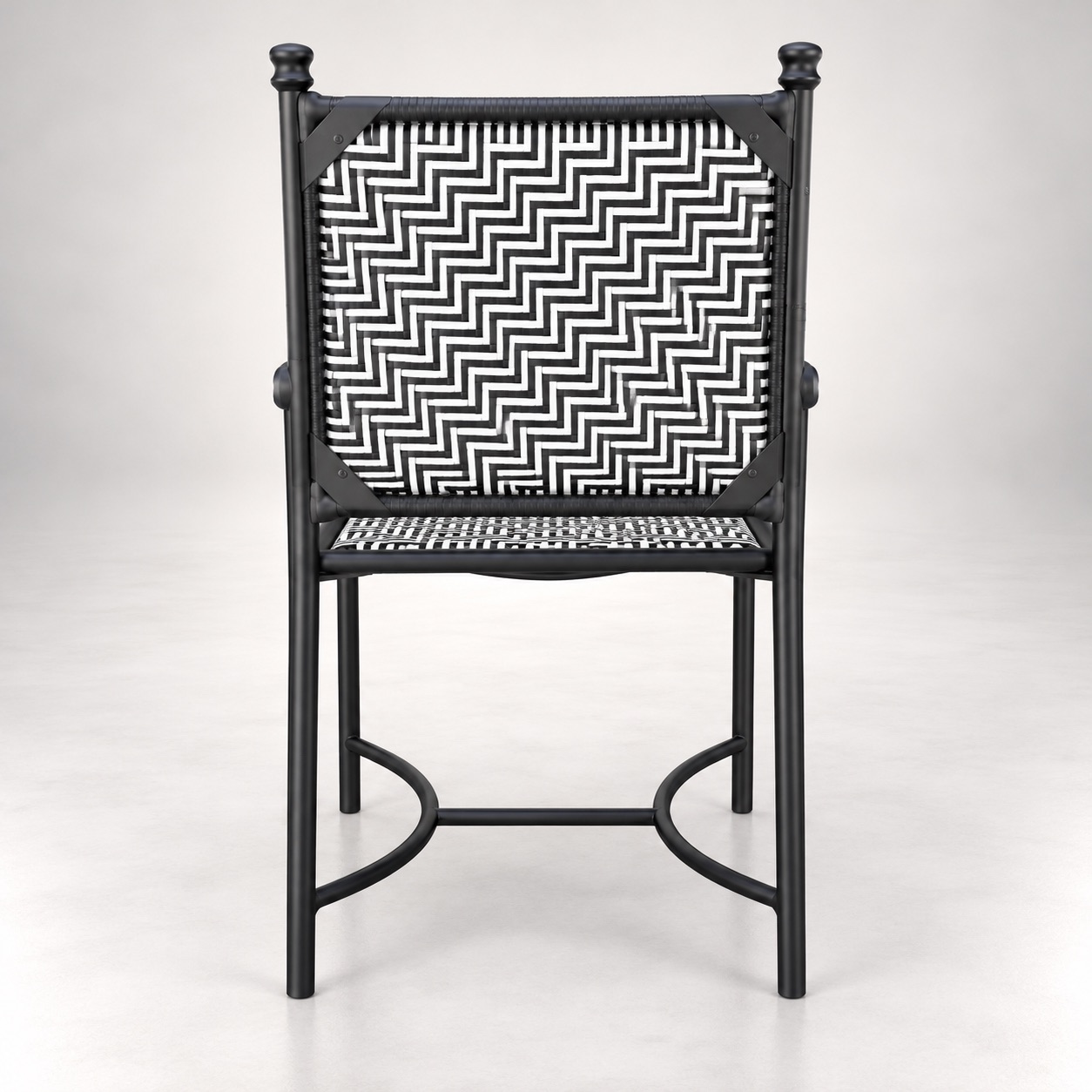 Lodge Outdoor Armchair - Rear View